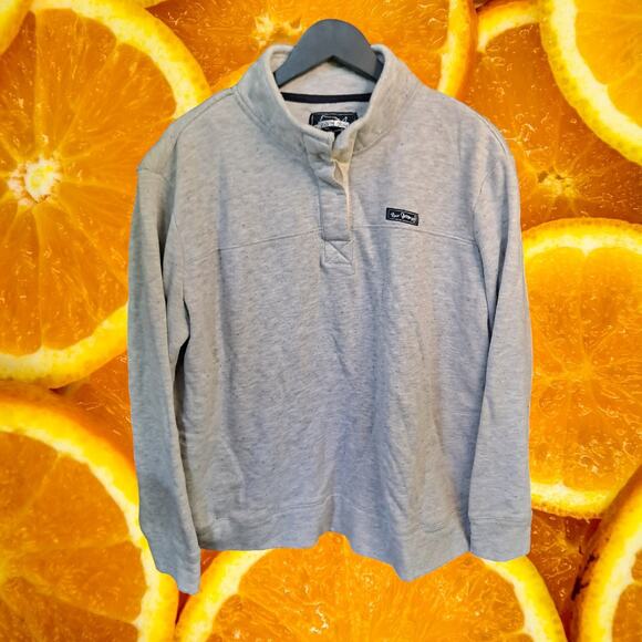 State of Mine "New Jersey" 1/4 Button Front Pocket Sweatshirt Size XXL - Picture 2 of 9